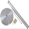 XIXIDIAN Paper Towel Holder,Stainless Steel Standing Paper Towel Organizer Roll Dispenser for Kitchen Countertop Home Dining Table view 4