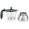 4 Cup Stainless Steel Stovetop Espresso Maker, 200ml/6.8oz Pot, Mocha Coffee Maker view 3