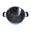 10.2"/26cm 2-Tier Stainless Steel Steam Pots Steaming Vegetable, Dumpling, Stock, Sauce, Food view 4