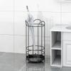Umbrella Racks Modern Entrance Umbrella Stand,Metal Wrought Iron Umbrella Storage Rack,Used in Home Office,Coffee Shop,Hotel Lobby,with Metal Hook (Color : Black) view 3