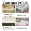 LYLFF Bathtub Cover Foldable Bathroom Insulation Board,PVC Bathtub Insulation Cover,Suitable for Most Standard Size Bathtub Racks (Size : 175x75x0.7cm) view 3