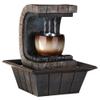 GreenGrass 9.75" Meditation Fountain with LED Light view 1