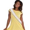Stunning Golden Age Birthday Fabric Sash - 30" (1 Count) - Premium Celebration Keepsake, Stand Out & Make Memories, 40th view 1