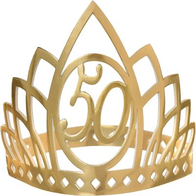 Golden Age Birthday 50th Crown