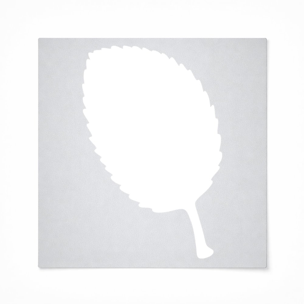 Apple Leaf Laser Cut Out Wood Shape Craft Supply - Woodcraft Cutout (12", 1/8" Thickness)