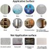 CREATCABIN Happy Halloween Pumpkin Acrylic Mirror Sticker Self-Adhesive Ghost 3D Wall Stickers Decal Removable for Indoor Outdoor Home Wall Window Party Decorations,Silver view 4