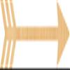 Arrow Laser Cut Out Wood Shape Craft Supply - Woodcraft Cutout (4", 1/8" Thickness) view 1