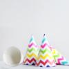 Welecom 30 PCS White Cone Hats Party Hats DIY for Kids Adult - One size fits all - 6.3 5.9 7.9 inch - Paper - Hand Wash Only - Costume Headwear - Halloween, Christmas, Thanksgiving, Birthday view 4