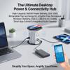 APP Remote Control Pop Up Outlet,3AC/2USB,15W Wireless Charger,with Speaker view 2