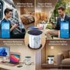 APP Remote Control Pop Up Outlet,3AC/2USB,15W Wireless Charger,with Speaker view 3