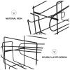 1pc Refrigerator Storage Rack for Cans and Beer Black Beverage Organizer for Fridge Space-saving Drink Holder Easy Access and Tidy Storage for Home Use view 2