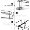 1pc Refrigerator Storage Rack for Cans and Beer Black Beverage Organizer for Fridge Space-saving Drink Holder Easy Access and Tidy Storage for Home Use view 3