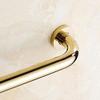 LUOFDCLDDD Safety Grab BarGrab Bar Anti-Slip Straight Handrail Brass Grip Rail, Chrome Bathroom Elderly Living Assist Tool/Silver/37Cm view 4