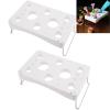 LEILIN Piping bag holder 2pcs Cake Decorating Icing Bag Stand 12-Cavity Cream bag holder view 1