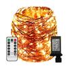 Dreamworth Copper Wire Led String Lights, Plug in 165ft 50M 500 Led Fairy Lights with Remote 8 Modes Timer Dimmable for Indoor Outdoor Christmas Bedroom Wedding (Warm White) view 1