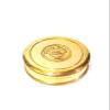 Golden Polish Brass Compass Robert Frost Poem Pocket Marine Collectible Maritime Antique Vintage Style view 3