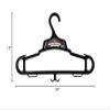 Worlds Strongest Coat Hanger | USA Made | 140 lb Load Capacity | Multipurpose Gear Hanger | Black (24) view 2