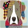 Fine Art Canvas Bernese Mountain Dog Canvas Wall Decor by Artist Lanre Adefioye for Living Room, Bedroom, Bathroom, Kitchen, Office, Bar, Dining & Guest Room - Ready to Hang - 20 in x 15 in view 1