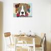 Fine Art Canvas Bernese Mountain Dog Canvas Wall Decor by Artist Lanre Adefioye for Living Room, Bedroom, Bathroom, Kitchen, Office, Bar, Dining & Guest Room - Ready to Hang - 20 in x 15 in view 2