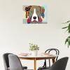 Fine Art Canvas Bernese Mountain Dog Canvas Wall Decor by Artist Lanre Adefioye for Living Room, Bedroom, Bathroom, Kitchen, Office, Bar, Dining & Guest Room - Ready to Hang - 20 in x 15 in view 4