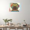 Fine Art Canvas Goldendoodle Canvas Wall Decor by Artist Lanre Adefioye for Living Room, Bedroom, Bathroom, Kitchen, Office, Bar, Dining & Guest Room - Ready to Hang - 20 in x 15 in view 3