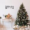 Vinyl Wall Art Decal - Christmas Calories Don't Count - 9.5" x 25" - Lovely Funny Christmas Quote Sticker for Home Bedroom Living Room Kitchen Restaurant Coffee Shop Storefront Decor (Black) view 2