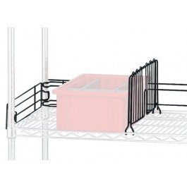 BetterBeds Stainless 12 in. Wire Shelving Side Ledge