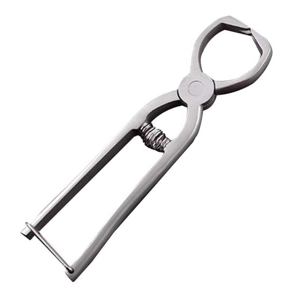 1pc Stainless Steel Tea Cake Clip Ergonomic Tea Opening Tool Houses and Meditation Rooms and Easy to Clean