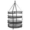 Cabilock 1set Round Folding Drying Net Multi-Function Storage Holder for Plants Food and Clothing Layers Lightweight Mesh Design for Efficient Air Drying view 1