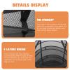 Cabilock 1set Round Folding Drying Net Multi-Function Storage Holder for Plants Food and Clothing Layers Lightweight Mesh Design for Efficient Air Drying view 4