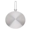 Heat Diffuser Reducer Flame Guard Simmer Plate, Cooker Heat Transfer Plate, with Safety Handle, for Electric Gas Stove, Glass Induction Cooktop(20#) view 1