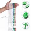 JUXINGDAZYF Bulk Rosaries Pack of 100, 17 Inch Assorted Plastic Rosary Beads Catholic 4 Colors view 2