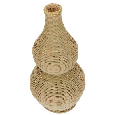 Cabilock 1pc Weaving Flower Vase Natural Decor Storage Basket for Dried Flowers Stylish Home Organizer for Homeowners and