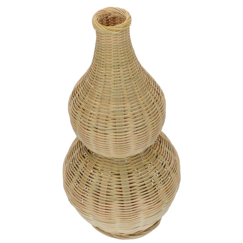 Cabilock 1pc Weaving Flower Vase Natural Decor Storage Basket for Dried Flowers Stylish Home Organizer for Homeowners and