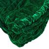 Vickerman 72" Plush Emerald Green Velvet Christmas Tree Skirt view 2