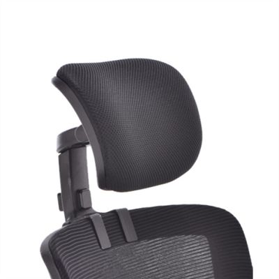 Adjustable Headrest Swivel Lifting Computer Chair Neck Protection Pillow Headrest for Chair Office Accessories (Color : Black, Size : 2.6cm)