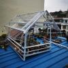 Waterproof Transparent Tarp, Rainproof Plant Awning, Heavy-Duty Clear Tarpaulin Cover, Foldable Tarpaulin with Eyelets, Rain Curtain, for Outdoor Pergola Garden,Transparent-13m/3.39.8ft view 4