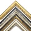 Spanish Antique Picture Frame, Victorian Style Frame, Frames for Wall Art, Decorative Photo Frame, Gold, Silver, Black, Custom Wood Frame (10 x 16, Gold & Black) view 1
