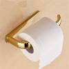 LUOFDCLDDD 1Pcs Home Soap Basket Towel Rack Glass Shelf Bath Hardware Bathroom Accessories Set Gold Brass Square Paper Tissue Holder Towel Bar Assist Bath Handle/Double Towel Bars view 4