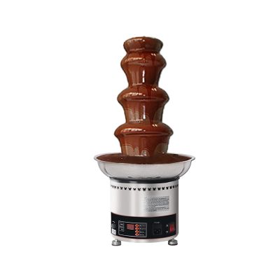 AIZYR Chocolate Fondue Waterfall Machine - Automatic Chocolate Melter Warmer for Party Wedding Birthday Christmas (Works 12Hours Continuously),4 Tier,220V