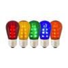 S14 LEDMulti Transp Bulb E26 Base 5/pk view 1