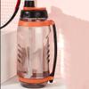 Water Bottle Water Bottle with Straw Large 84.5/104.8 Ounces Water Jug Leakproof Food Contact Grade PC+PP+PE+TPR Silicone Water Bottle Water Jug (Color : Orange, Size : 2500ml) view 1