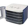 NESCO FD-41B Snackmaster Jr Food Dehydrator, for Beef Jerky, Fruit, Herbs, and Snacks, 4 Trays, Blue view 4