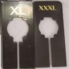 24 New Clothing Rack Size Dividers Black Rectangle W/Gold Print Size XL and XXXL view 1