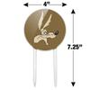Acrylic Looney Tunes Wile E. Face Cake Topper Party Decoration for Wedding Anniversary Birthday Graduation view 2