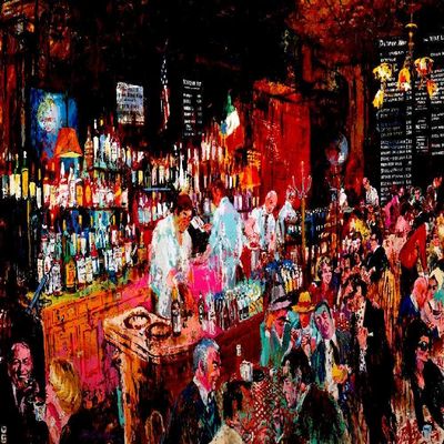 LeRoy Neiman - PJ Clarke's Open Edition on Paper