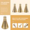 VOSAREA Backflow Incense Cone Making Tool 3pcs Cone Incense Mold DIY Backflow Incense Cone Making Kit Mold Mould for DIY Tower Incense view 3