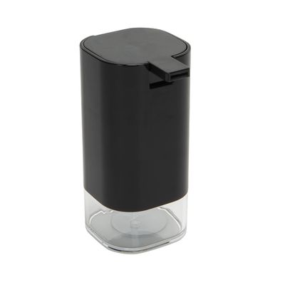 Bath Bliss Acrylic Soap Dispenser | Holds 14 oz. | Easy to Use Pump | Large | Bathroom Sink | Kitchen Countertop | Rust Resistant | Soaps and Lotions | Black