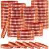 Zhanmai 36 Pieces Football Silicone Bracelets Bulk Sporty Stretch Rubber Wristbands Sport Themed Party Favors Accessories for Adults Football Birthday Party Decorations Stuffers Filler Gifts Supplies view 1