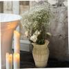 1pc Natural Flower Arrangement Vase Creative Desktop Decor for Home Office and Festivals Pastoral Style Container for Dried Flowers and Decorative Arrangements view 3